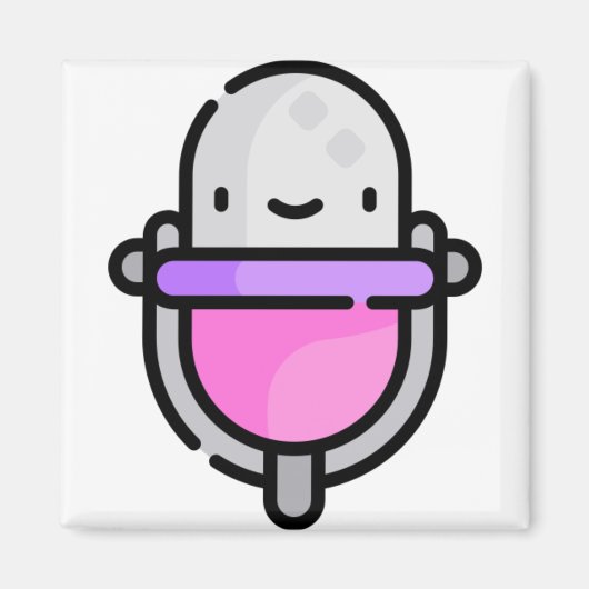 Mikrofon Magnet (Vorne)