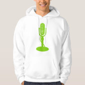 Mikrofon - Martian Green Hoodie (Vorderseite)