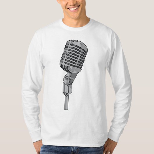 Mikrofon-Mike ~ solide Audiomusik T-Shirt (Vorderseite)