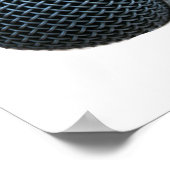 Mikrofon nah-Mikrofondesign Poster (Ecke)