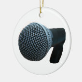 Mikrofon naher hoher mic-Ausschnittentwurf Keramikornament (Links)