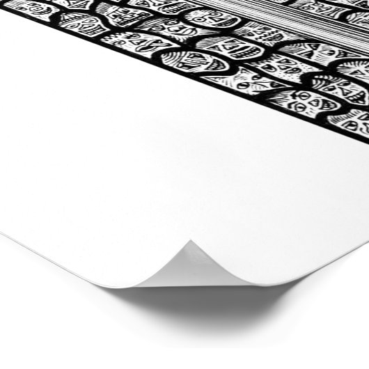 Mikrofon Nr. 1 Poster (Ecke)