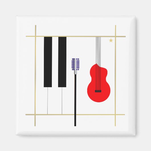 Mikrofon och Instrument Magnet (Vorne)