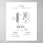 Mikrofon-Patent Poster (Vorne)