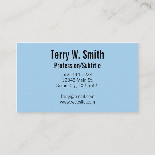 Mikrofon-Podcaster Visitenkarte (Rückseite)