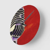 Mikrofon Runde Wanduhr (Winkel)