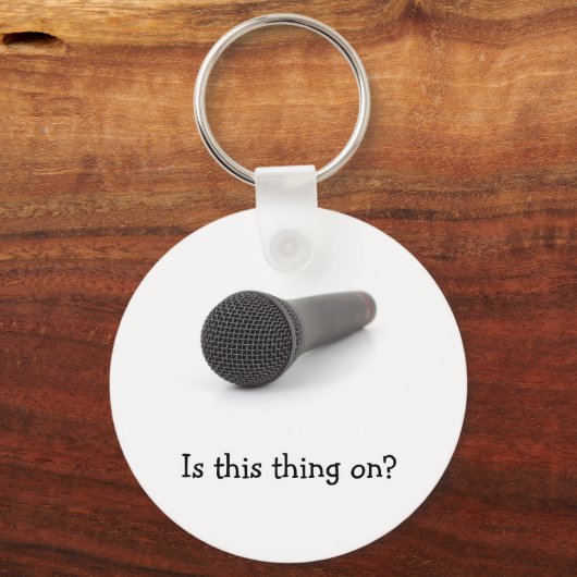 Mikrofon Schlüsselanhänger (Vorderseite)