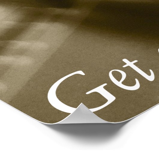 Mikrofon und Kopfhörer Poster (Ecke)