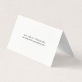 Mikrofon/Unterhaltung/Podcast Visitenkarten (Rückseite)