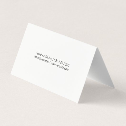 Mikrofon/Unterhaltung/Podcast Visitenkarten (Rückseite)