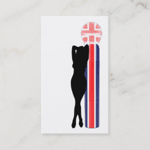 Mikrofon Visitenkarte