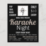 Mikrofondesign, Karaoke-Eventwerbung Flyer<br><div class="desc">Mikrofondesign,  Karaoke Event Advertising Flyer durch den Business Card Store.</div>