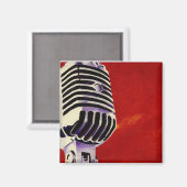 Mikrofondruckmagazin Magnet (Vorderseite/Rückseite)