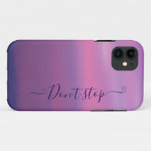 Mikrofongehäuse aus Rosa und Weiß Case-Mate iPhone Hülle (Rückseite (Horizontal))