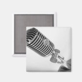 Mikrofonmagnet Magnet (Vorderseite/Rückseite)