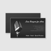 Mikrofonmusik Magnetkarte (Vorne/Hinten)