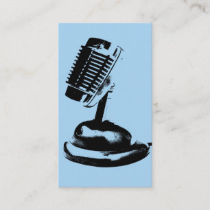 MikrofonPodcaster Visitenkarte