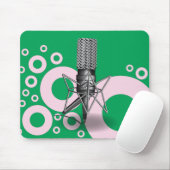 Mikrofonrunde Mousepad (Mit Mouse)