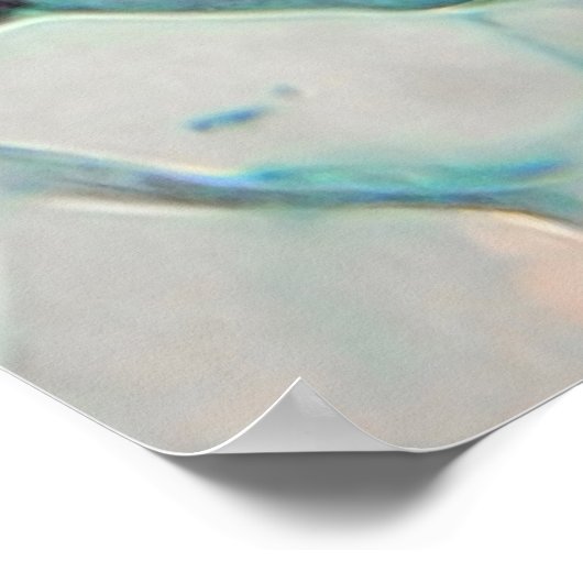 Mikrografie von Pflanze Poster (Ecke)