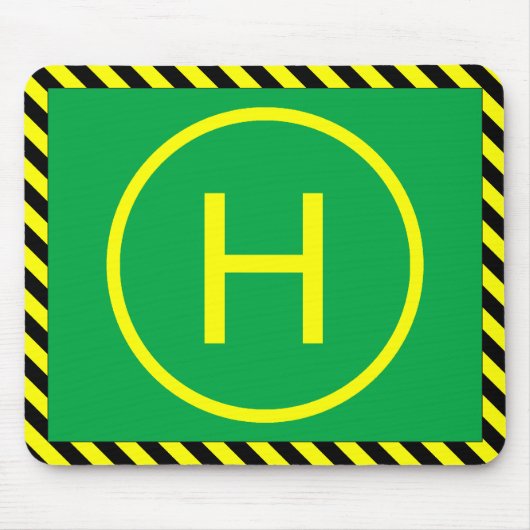 MikroHeli Landeplatz Mousepad (Vorne)