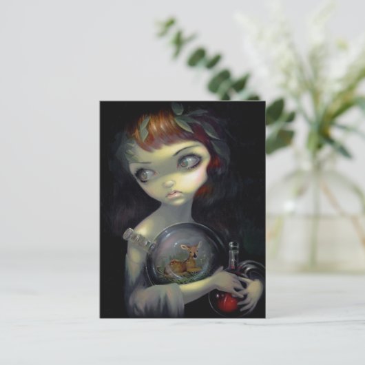 "Mikrokosmos: Fawn" Postkarte (Stehend Vorderseite)