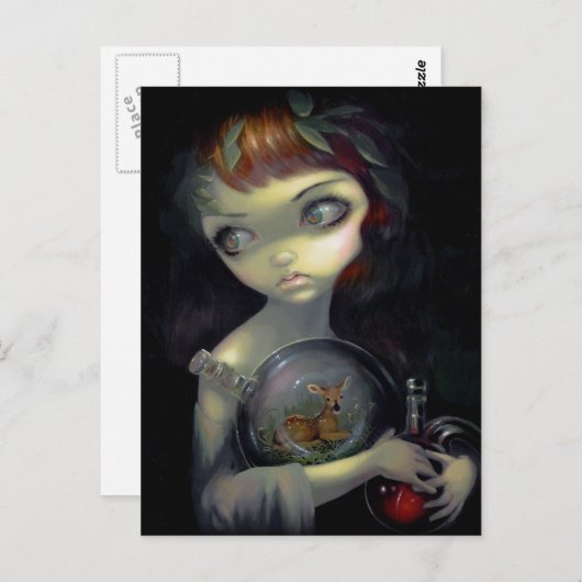 "Mikrokosmos: Fawn" Postkarte (Vorne/Hinten)