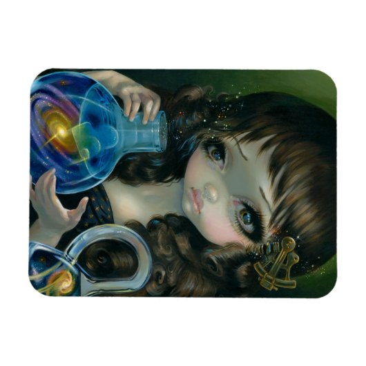 "Mikrokosmos: Galaxy" Flex Magnet (Horizontal)