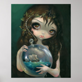 Mikrokosmos: Seascape ART PRINT Pop Surrealismus Poster