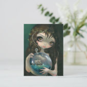 "Mikrokosmos: Seascape" Postkarte (Stehend Vorderseite)