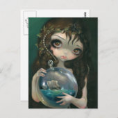 "Mikrokosmos: Seascape" Postkarte (Vorne/Hinten)