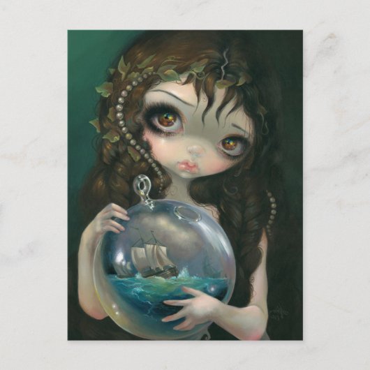 "Mikrokosmos: Seascape" Postkarte (Vorderseite)