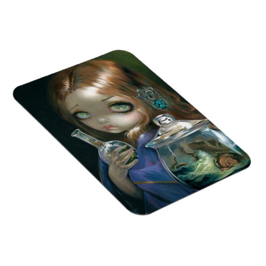 "Mikrokosmos: Seemonster" Flex-Magnet Magnet (Rechte Seite)