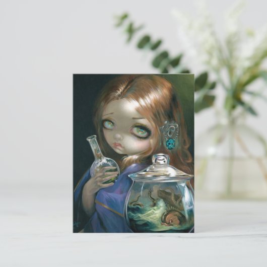 "Mikrokosmos: Seemonster" Postkarte (Stehend Vorderseite)