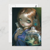 "Mikrokosmos: Seemonster" Postkarte (Vorne/Hinten)