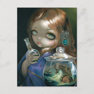 "Mikrokosmos: Seemonster" Postkarte