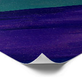 Mikrokosmos: Triceratops ART PRINT Zauberrealismus Poster (Ecke)