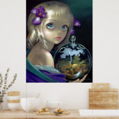 Mikrokosmos: Triceratops ART PRINT Zauberrealismus Poster (Küche)