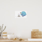 Mikrokosmos zu deinen Füßen. Poster (Küche)