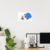Mikrokosmos zu deinen Füßen Poster (Heimbüro)