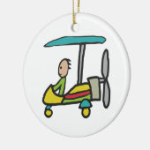 Mikrolicht Keramik Ornament (Links)