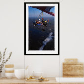 Mikrolicht über Victoria Falls 2 Poster (Küche)