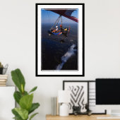 Mikrolicht über Victoria Falls 2 Poster (Heimbüro)