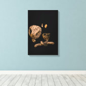 Mikromanethiques Miniaturmikroskulpturen Leinwand (Insitu (Holzboden))