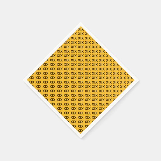 Mikromuster XIX 19. Änderung Suffrage 50 Set Serviette (Ecke)