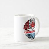 Mikronesia Micronesian Canadian Tree Roots Kaffeetasse (VorderseiteRechts)