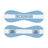 Mikronesien Flag und Coat of Arms Patriotic Baseball (Paneele)