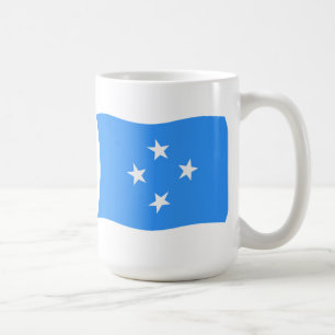 Mikronesien Flagge Tasse