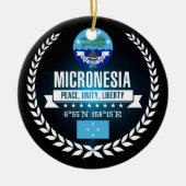 Mikronesien Keramik Ornament (Vorne)