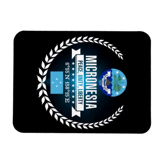 Mikronesien Magnet (Horizontal)