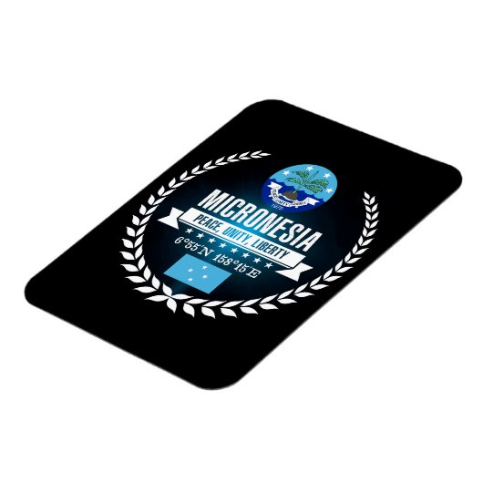 Mikronesien Magnet (Linke Seite)